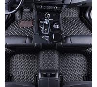 Alfombrillas Antideslizantes Coche para Ford para Explorer 7 Asientos 2015 2014 2013 2012 2011 2010 2009-2006 Alfombrillas Alfombras Tablero Cuero Alfombra Coche(LHD(4pcs) Coffee)