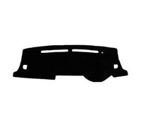 Alfombrillas Antideslizantes Coche para Suzuki para Celerio 2014 2015 2016 Cubierta Tablero Automóvil Tapete Alfombra Cojín Parasol Antisol Funda Salpicadero Alfombrilla(Negro,RHD)