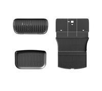 Alfombrillas Antideslizantes Coche Para Tesla Para Modelo 3 Para Highland | Tapetes Tapetes Maletero Revestimientos Carga TPE A Prueba Agua Todo Clima(One-piece Mats)