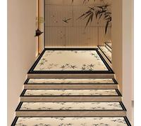 Alfombrillas antideslizantes para escaleras, alfombra cálida para el hogar, antideslizante, 15 x 30 x 85 cm, alfombras suaves perfectas para seguridad y comodidad en escaleras