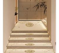 Alfombrillas antideslizantes para escaleras, alfombras cálidas y antideslizantes para el hogar, perfectas para escalones, 30 x 120 cm, solución cómoda y segura para suelos