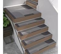 Alfombrillas antideslizantes para uso en interiores, paquete de 15 unidades de 10.2 x 31.5 pulgadas, seguras para niños, personas mayores y mascotas, alfombras suaves fáciles de instalar