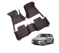 Alfombrillas Auto para Benz Clase B 2019-2012 B180 B200 B250 B250E Alfombras Alfombrillas Suelo Coche Maletero(LHD 3pcs Coffee)