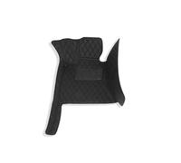 Alfombrillas Auto para Mitsubishi para Outlander 2018-2013 (5 Asientos) Cubiertas Interiores Alfombras Vehículos Alfombrillas Suelo Coche(Front 1pcs blk Black)