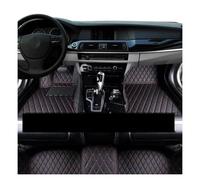 Alfombrillas Auto para Nissan para Almera para Sunny N17 2011-2018 Alfombrillas Impermeables Suelo Coche(LHD Black and Red)
