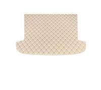 Alfombrillas Auto para Skoda para Octavia MK3 5E 2020-2014 Cubiertas Impermeables Alfombrillas Suelo Coche Alfombras Maletero(Trunk 1pcs Beige)
