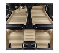 Alfombrillas automóvil Alfombrillas de Cuero a Rayas 5D Personalizadas para Hyundai para Sonata (2010-2015) Accesorios Interiores Alfombra(D 5 Seat)