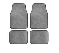 Alfombrillas automóvil Alfombrillas para Coche, Alfombrillas Delanteras y traseras universales para SUV, sedanes y Furgonetas. Ajustables(Grey)