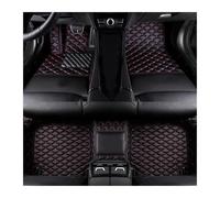Alfombrillas Automóvil Alfombrillas para Coche para Smart para Forfour W453 2016 2017 2018 Juego Alfombrillas Delanteras Y Traseras Alfombrilla Coche(Negro Rojo)