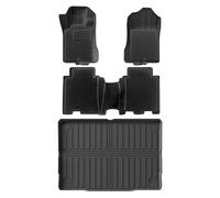 Alfombrillas Automóvil Alfombrillas para para Ford para para Bronco 4 Puertas 2021-2024 Revestimiento Maletero Y Respaldo TPE 3D Timón Izquierdo Juego Alfombrillas Coche(4men 7P)