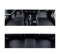 Alfombrillas Automóvil Antideslizantes para Kia para Rio para Pride QB 2011-2015 Almohadillas Antisuciedad Alfombrillas Interior Coche LHD Juego Alfombrillas Coche(All Black)