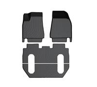Alfombrillas automóvil Coche Alfombrillas Para El Suelo Del Coche Para Tesla Para Model X De 5 Plazas 2016-2020 Alfombrilla Protectora Maletero Con Volante Izquierda Alfombrillas Todo Tipo Clima(Negro
