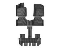 Alfombrillas Automóvil Moqueta Tapete De Alfombra para Auto con Cobertura Total para Kia para Sorento MQ4 2021-2025 Tapetes Antideslizantes para Todo Clima Antideslizante(Conjunto 1)