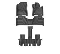 Alfombrillas Automóvil Moqueta Tapete De Alfombra para Auto con Cobertura Total para Kia para Sorento MQ4 2021-2025 Tapetes Antideslizantes para Todo Clima Antideslizante(Conjunto 2)