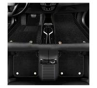 Alfombrillas Automóvil para A4 B7 B8 8KH para Sedan B9 8WH para Allroad 2017-2023 Interior Cuero PU + Alfombrilla Suelo Coche Nano Velvet(Negro)