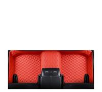 Alfombrillas Automóvil para Ford para F150 para F 150 2015-2023 4 Puertas Alfombras para Coche Accesorios para Alfombrillas Suelo Juego Alfombrillas Coche(Red)