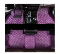 Alfombrillas Automóvil para Ford para Fiesta 2000-2008 Alfombras para Auto Pie Accesorio para Coche Alfombrillas para Piso Juego Alfombrillas Coche(Purple)