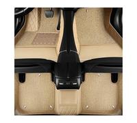 Alfombrillas Automóvil para Smart Elf#5 SEA3 2024 2025 Alfombrillas Coche 4 Asientos Alfombra Cuero Alfombras Duraderas Alfombrilla Coche(Beige)