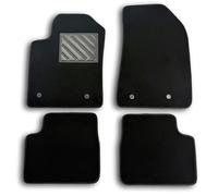 Alfombrillas Bravo II de 2007 a 2014 a Medida con talonera de Goma