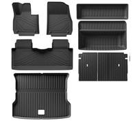 Alfombrillas Coche Alfombrilla El Suelo para Xpeng G6 2023 2024 2025 con Respaldo Y Almohadilla para Maletero Moqueta Alfombrilla