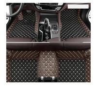 Alfombrillas Coche Alfombrilla Impermeable Para Suelo Coche Accesorios Interior Coche Antiincrustante Para Genesis Para G80 2009 2010 2011 2012-2017 Moquetas Antideslizante(Black with coffee,LHD)