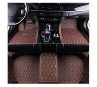 Alfombrillas Coche Alfombrilla Impermeable Para Suelo Coche Accesorios Interior Coche Antiincrustante Para Genesis Para G80 2009 2010 2011 2012-2017 Moquetas Antideslizante(Coffee,LHD)