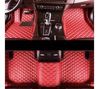 Alfombrillas Coche Alfombrillas Coche para Benz para GLE/para GLE AMG para W167 para V167 7 Asientos 2019-2022 Almohadillas Pie Automóvil Personalizadas Alfombrillas a Medida(Rojo)