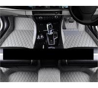 Alfombrillas Coche Alfombrillas Coche para Insight ZE2 ZE3 2010-2014 Almohadillas Pies Coche Alfombras Cuero Lujo Piezas Interiores Accesorios Coche Alfombrillas Interior(RHD Light Grey)