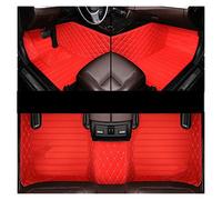 Alfombrillas Coche Alfombrillas Coche para Jeep Patriot 2009-2017 Almohadillas Pie Coche Personalizadas Cubierta Alfombra Automóvil Alfombrillas a Medida(A Red)