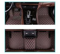 Alfombrillas Coche Alfombrillas Coche para Tesla para Model 3 2019 2020 2021 Almohadillas Pie Coche Personalizadas Cubierta Alfombra Automóvil Alfombrillas a Medida(Marron Oscuro)