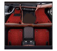 Alfombrillas Coche Alfombrillas De Coche para Hyundai para Accesorios Génesis Alfombras Coche Alfombrillas a Medida(Double layer12)