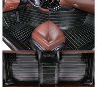 Alfombrillas Coche Alfombrillas Fibra Carbono para Mercedes para Benz para GLA Clase H247 2020-2023 Cubierta Alfombra Pies Accesorios Interiores Automóvil Alfombrillas Interior(Black-Green)