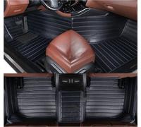 Alfombrillas Coche Alfombrillas Fibra Carbono para Mercedes para Benz para GLB Clase X247 5 Asientos 2019-2022 Pies Cubierta Alfombra Interior Alfombrillas Interior(Black-Blue)