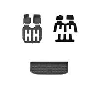 Alfombrillas Coche Alfombrillas para Coche para Polestones 01 para ROX De 6 Asientos 2025 2024 TPE LHD Alfombrilla para Maletero Y Protector Respaldo Moqueta Alfombrilla