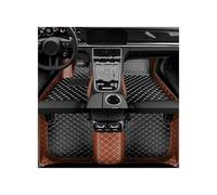 Alfombrillas Coche Alfombrillas para I3 2011 2012 2013 2014 2015 2016 Accesorios El Interior del Coche Hombre Mujer(Black and Brown)