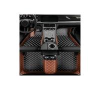 Alfombrillas Coche Alfombrillas para Nissan para Versa para N18 2020 2021 2022 2023 2024 2025 2026 Accesorios El Interior del Coche(Black and Brown)