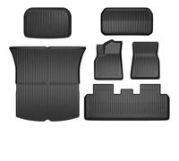 Alfombrillas Coche Alfombrillas para Tesla para Model Y 2020-2024 Volante Izquierda Derecha Cobertura Total Protector Moqueta Alfombrilla