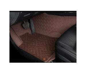 Alfombrillas Coche Alfombrillas Personalizadas para BMW X4 F26 G02 F98 2013-2023 Mats Piso Automóviles(Coffee Double,2013-2018 F26)