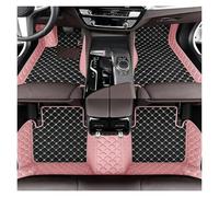 Alfombrillas Coche Alfombrillas Personalizadas para Lincoln para Corsair (2019-2025) Accesorios Interiores Alfombra Antideslizante(Black and Pink)