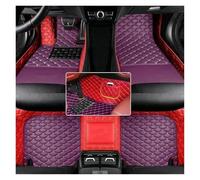 Alfombrillas Coche Alfombrillas Personalizadas para Lincoln para Corsair (2019-2025) Accesorios Interiores Alfombra Antideslizante(Purple Red)