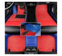 Alfombrillas Coche Alfombrillas Personalizadas para Lincoln para Corsair (2019-2025) Accesorios Interiores Alfombra Antideslizante(Red Blue)