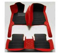 Alfombrillas Coche Alfombrillas Personalizadas para Lincoln para Corsair (2019-2025) Accesorios Interiores Alfombra Antideslizante(Striped Black Red1)