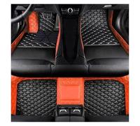 Alfombrillas Coche Alfombrillas Personalizadas para Lincoln para Corsair (2019-2025) Accesorios Interiores Alfombra Antideslizante(Black and Orange)
