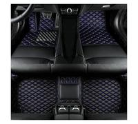 Alfombrillas Coche Alfombrillas Personalizadas para Lincoln para Corsair (2019-2025) Accesorios Interiores Alfombra Antideslizante(Azul Negro)