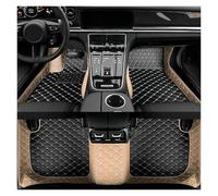 Alfombrillas Coche Alfombrillas Personalizadas para Lincoln para Corsair (2019-2025) Accesorios Interiores Alfombra Antideslizante(Black and Beige)