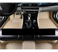 Alfombrillas Coche Car Floor Mat For Fiat 124 For Spider For Type 348 2017-2019 Waterproof Car Mats Floor Mats Car Accessories Alfombrillas Interior(Beige,LHD)