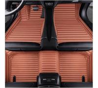 Alfombrillas Coche De Cuero para Toyota Wish 2004-2010(2010-2022), Medida Juego De Alfombras Impermeable Alfombra ProteccióN Moquetas Cobertura Completa, Brown