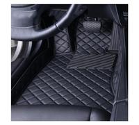 Alfombrillas Coche Moqueta para Nissan para Navara D40 2005 2006 2007 2008 2009 2010 2011 2012 2013 2014 Almohadillas Pie Accesorios Estilo Alfombrillas Interiores Cuero Coche (Size : Black Driver)