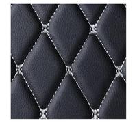 Alfombrillas Coche para Alfa para Romeo para Giulia 2015-2021 para Stelvio 2016-2021 Alfombrilla Personalizada para Suelo del Coche(Black White)