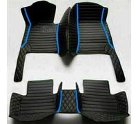 Alfombrillas Coche para Austral 2022 2023 2024 2025 2026 Juego Completo De Alfombrillas Impermeables Accesorios para Coches(Striped Black Blue)